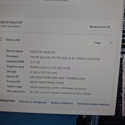 HP Z440 Workstation | Intel Xeon E5-1620 v4 | 32GB RAM Desktop