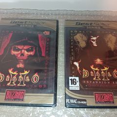 Rare Diablo II  + Lords Of Destruction Exp Pack Pc/mac Cd Rom Sealed Collectors Condition 2007