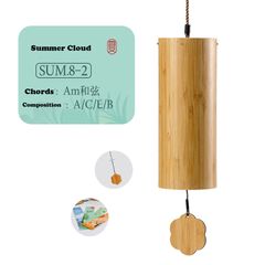 Bamboo Chakra, Relaxing Wind Chimes