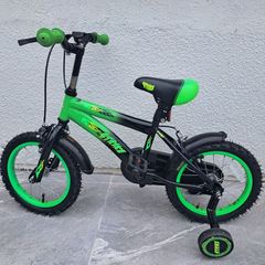 Kids 14 inch Bike,  Green