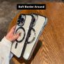 Iphone 15 Pro Max Case  with camera lens film protection cover Image 3