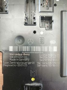 Mercedes c200 cdi rear Sam box