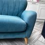 3 Seater Sofa  Teal Image 2