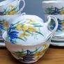 14 pcs Vintage Crown  Royal Bone China Image 8