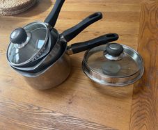 saucepans