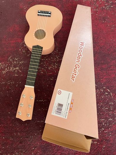 Kids wooden guitar