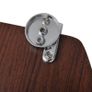 Toilet Seats with Lids 2 pcs MDF Brown Image 9