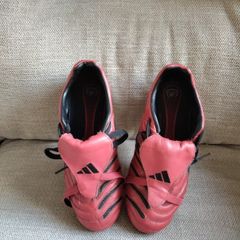 Nice Collectors Vintage Adidas Predator Red Football Boots