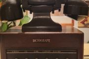 Antique Dictograph Telephone Intercom Substation Wood
