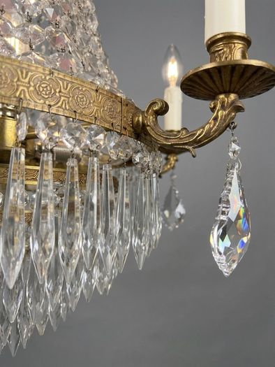 Exceptional Antique French Empire Chandelier
