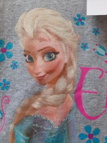 New Elsa items.. tee shirt book card game and fancy paper