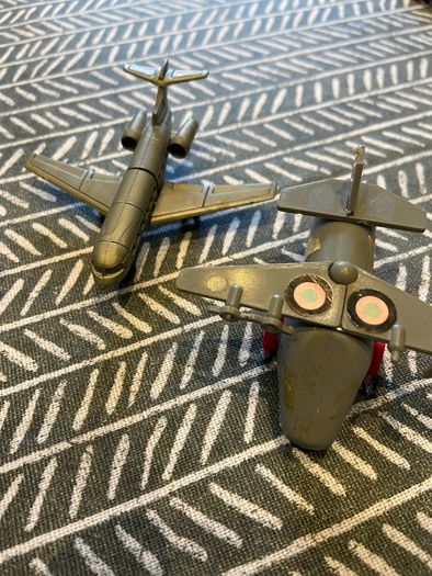 Selection of vintage Kinder toys, collectors items
