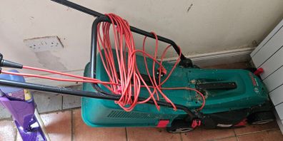 Bosch Electric Lawnmower Greenline Leaf Blower