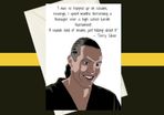 Cobra Kai Self Aware Terry Silver Cocaine Karate Kid Birthday A5 Card