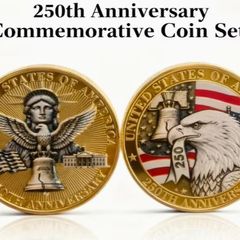 USA 250th Anniversary Commemorative Challenge Coin, new.