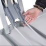 Aluminum Folding Camping Picnic Table with Stools Set Image 6