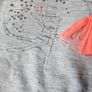 NEXT Girls Long-sleeved T-shirt in Grey 3-4 Years Image 8