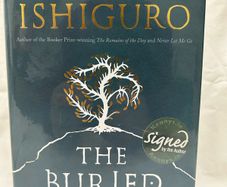 Kazuo Ishiguro The Buried Giant SIGNED Hardback 2015 Faber Nobel Prize Author