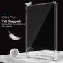 MoKo Case Fit 2018/2017 iPad 9.7 6th/5th Generation [Shockproof Protector] Reinforced Corners TPU Bumper + Anti-Scratch Transparent Hard Panel Clear Cover Fit Apple iPad 9.7 Inch 2018/2017 - Clear - As New In Packaging Image 3