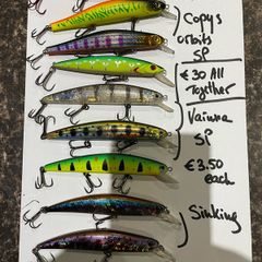 Fishing lures selection