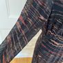 Warehouse Stripped Glitter Dress UK 10 Image 3