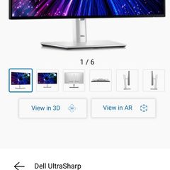 2 Dell UltraSharp Monitors 24 inch