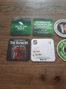 Irish beer mats