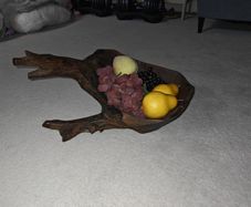 Hand carved Fruit Bowl