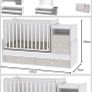 Lorelli Trend Plus Baby Bed 4 in 1 Image 5