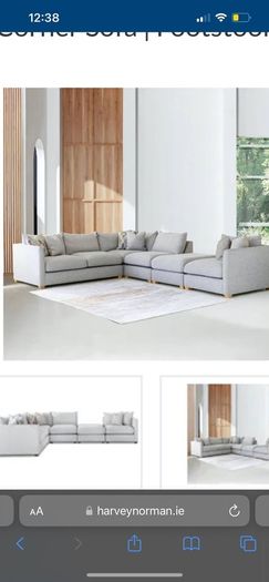 Corner sofa set