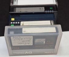 Mixed Lot of 5 Vintage MiniDV Camcorder Video Tapes - Sony, TDK, Maxell, BASF