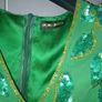 Virgos Lounge Green Sequin Dress Image 3
