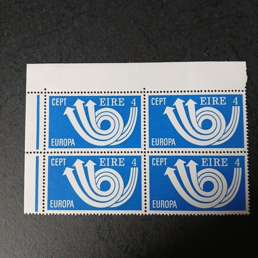 Ireland stamp 1973 Irish Europa CEPT SG 327 and 328