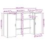 Reception Desk Black Oak Image 9
