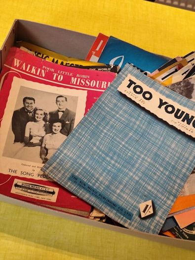 Vintage Antique Sheet Music Lot