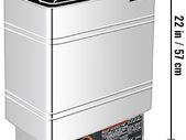 9 KW Electric Sauna Heater Stove Internal Controller Overheating Protection Spa Sauna Room Steam Generator