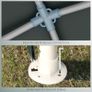 2.7x2.7m Heavy Duty Garden Gazebo Party Tent White Image 6