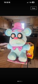 fnaf 18 inch pink and blue Freddy