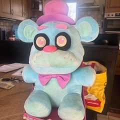 fnaf 18 inch pink and blue Freddy