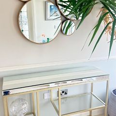 Hall table and mirror