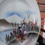 Antique Japanese Geisha Plates x 2 Image 2