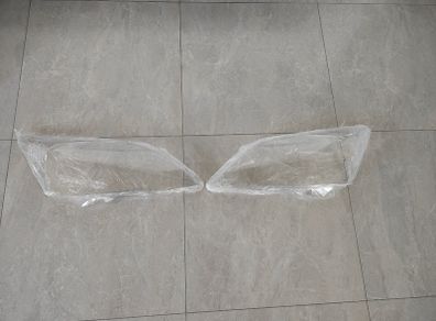 Honda CR-V 2007-2011 Headlight Covers Transparent Lenses Shell Pair