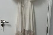 Monsoon Butterly Flower Girl Dress and Cape 3-4yrs