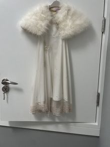 Monsoon Butterly Flower Girl Dress and Cape 3-4yrs