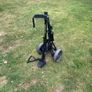 Masters golf push trolley Image 4