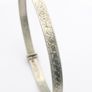 1953 London Sterling Silver Bangle Image 3