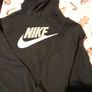 nike junior kids hoodie tracksuit top Image 2