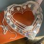 love heart tea light holder Image 4