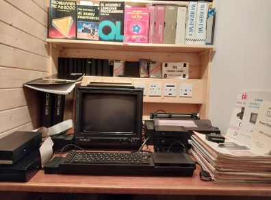 Sinclair QL massive complete system! 2 x Ql and lots more.