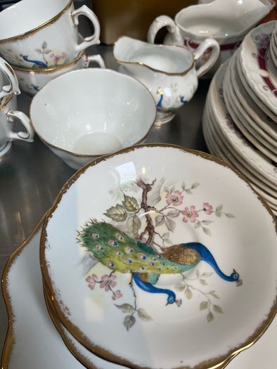 Vintage Royal Tara Fine Bone China Tea Set Service for 6